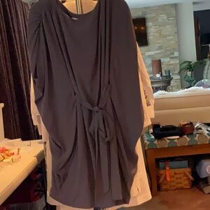 Suzi Chin Elegant Dark Gray Dress